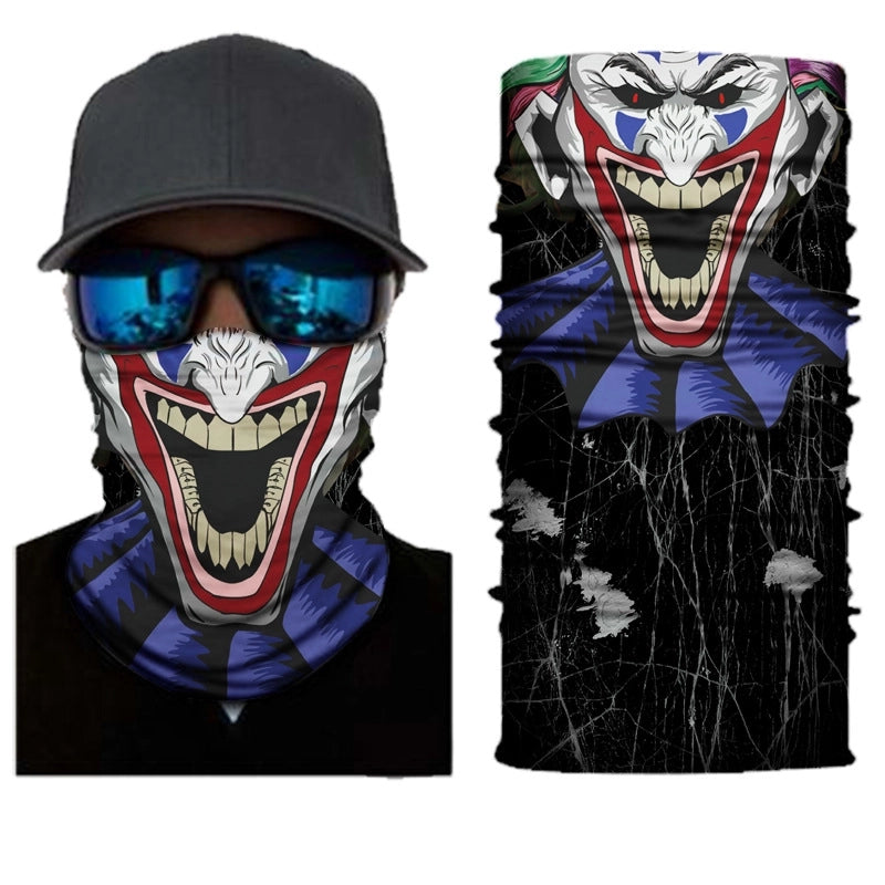 Unisex Casual Skull Printing Kerchief Mask