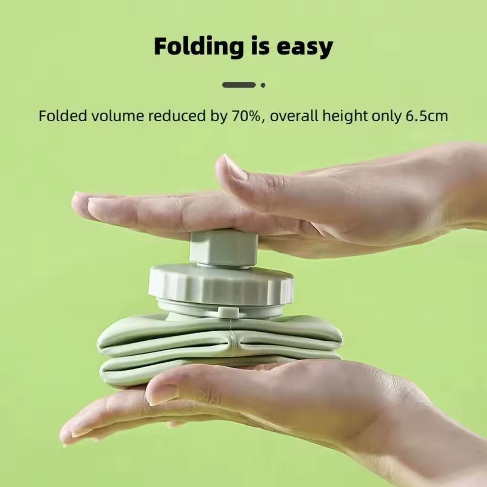 Portable Silicone Water Bottle 鈥?600ML