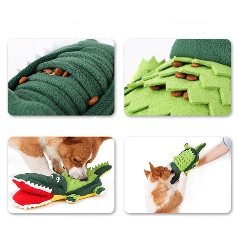 Snuffle Mat Cute Alligator Toy