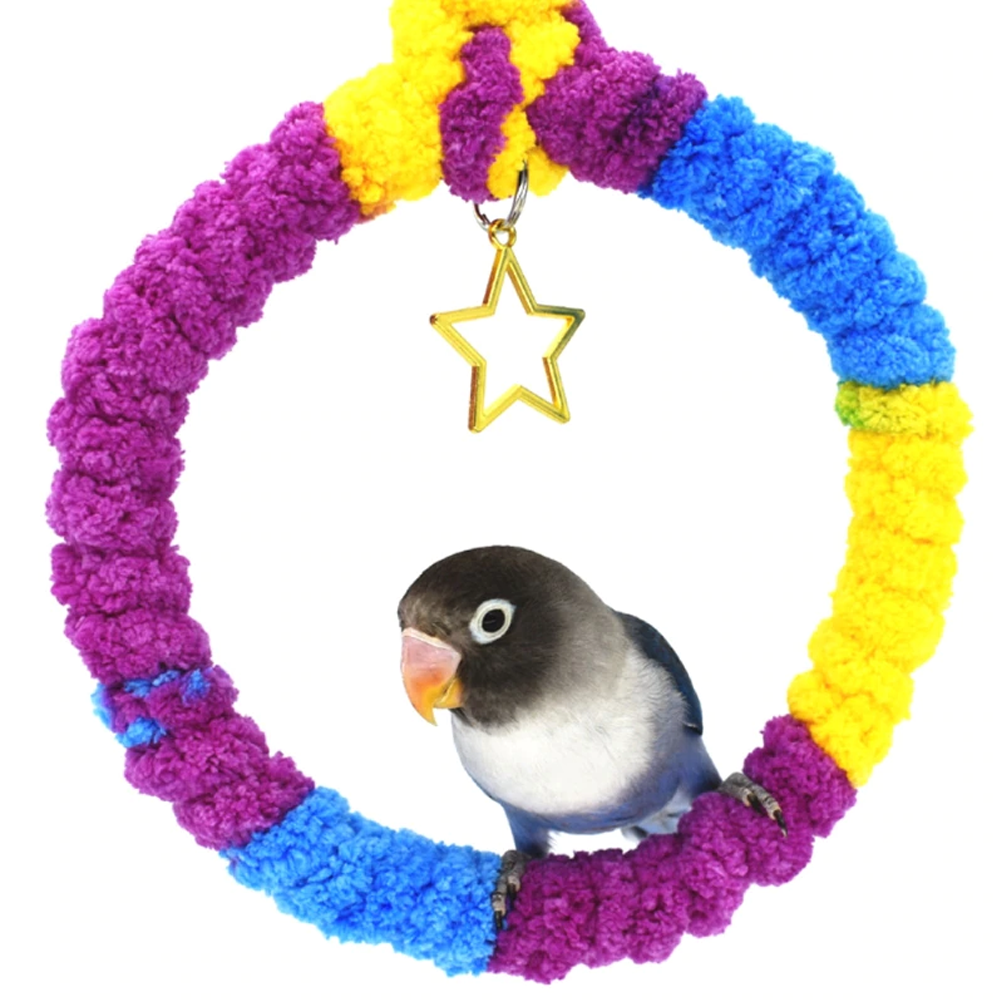 Parrot Rope Swing Standing Bar