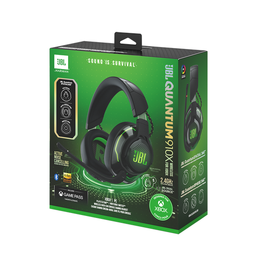 JBL Quantum 910X - Wireless Over-Ear Gaming Headset for Xbox