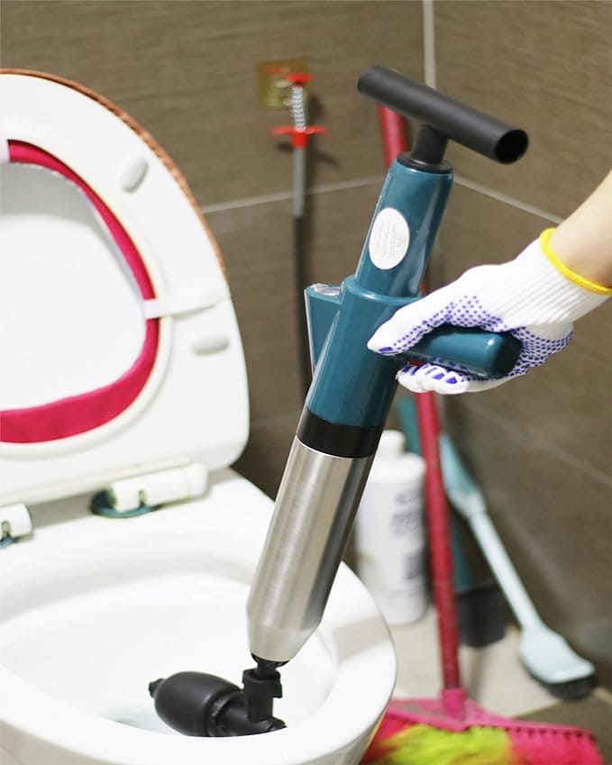 AIR TOILET DRAIN BLASTER PLUNGER