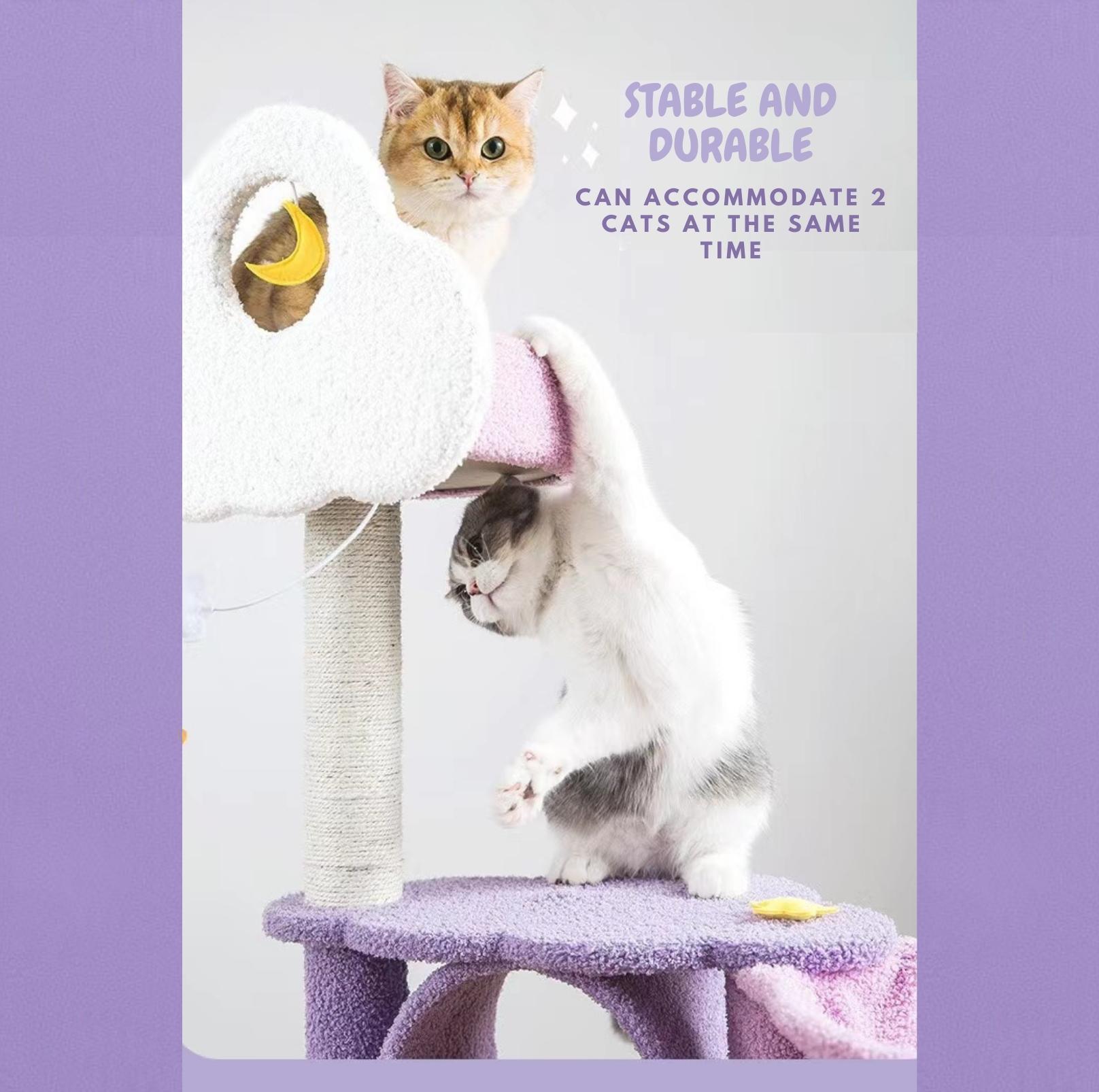 Fantasy Series Climbing Frame Cat Tree - Dreamland (Height 165cm)