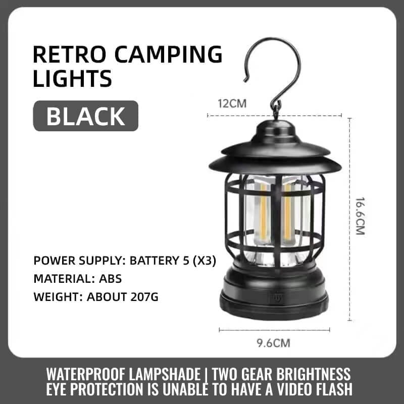 🔥Hot SalePortable Retro Camping Lamp