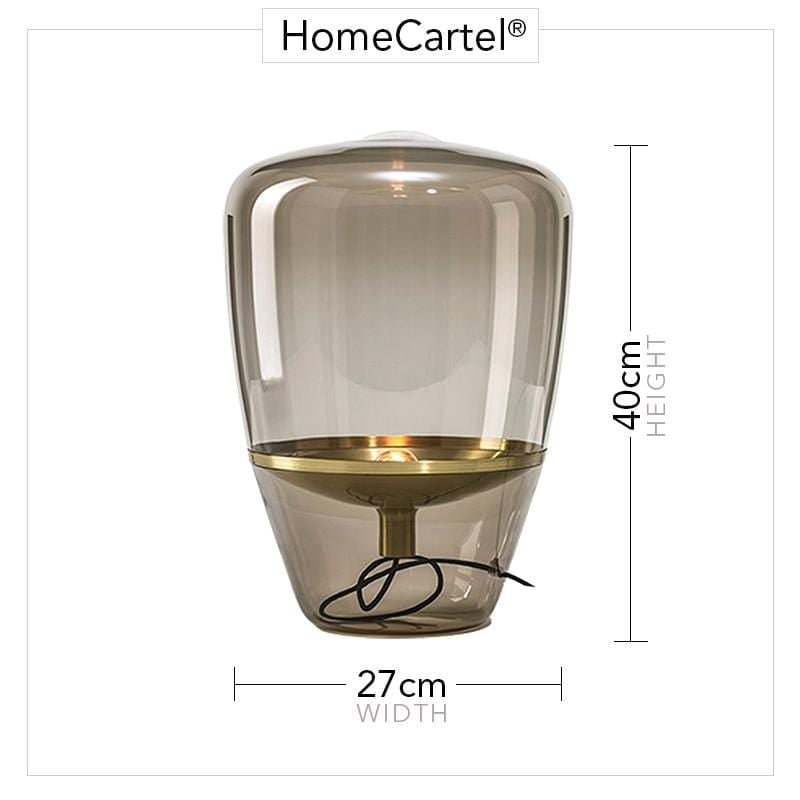 Hal | Modern Glass Table Lamp