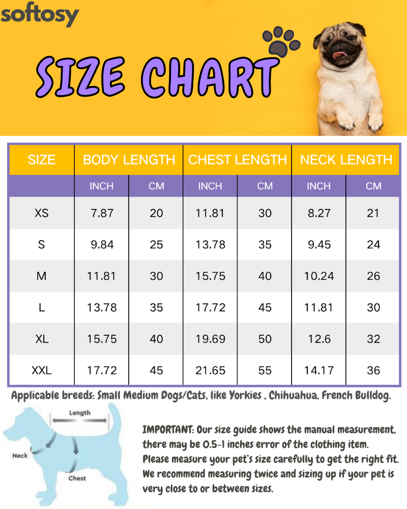 Cartoon Dog Clothes