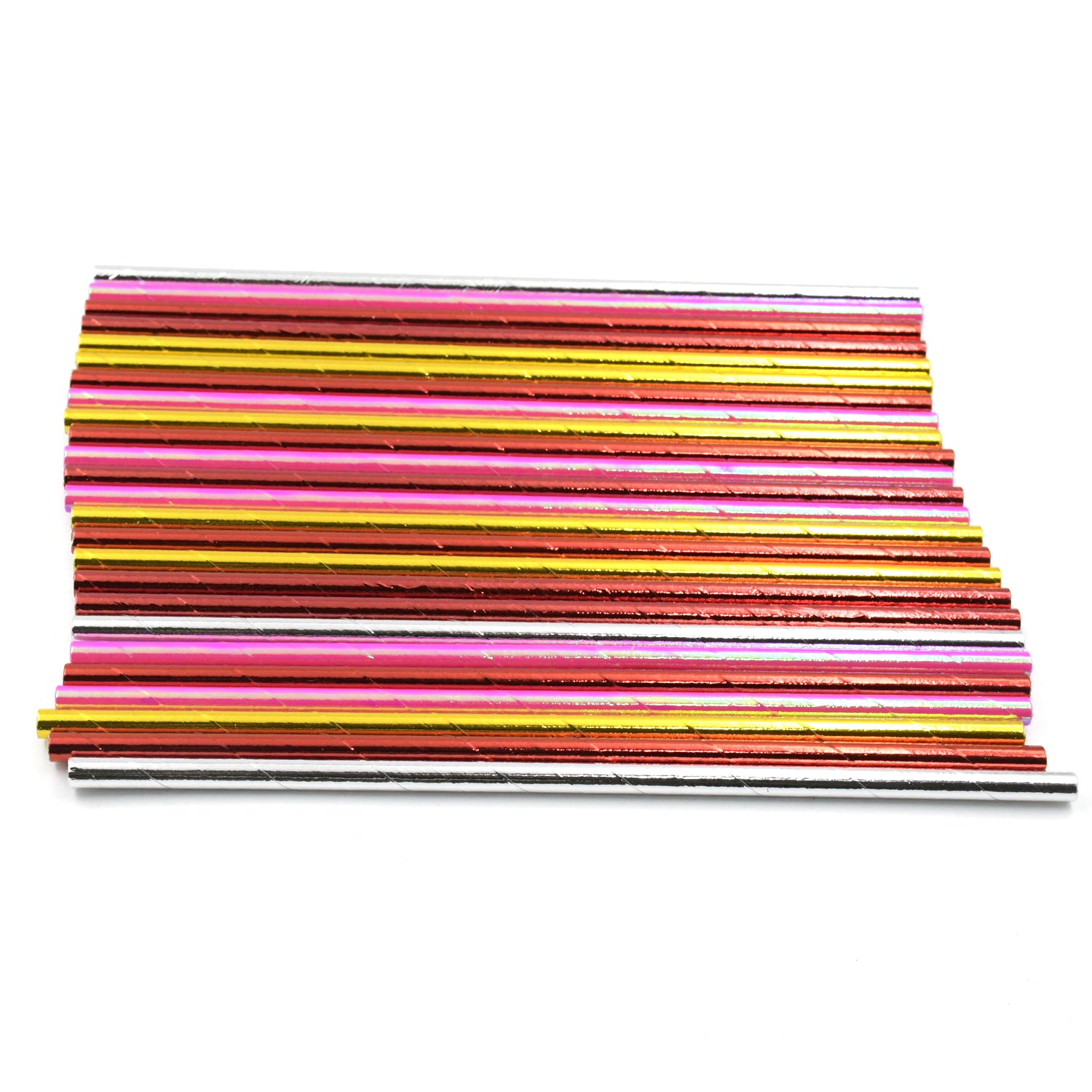 Home Paper Straws Durable & Eco-Friendly Colorful - Drinking Straws & Party Decoration Supplies. Adorable Solid Color Food Grade Paper Straws for Birthday. Wedding. Baby Shower Celebration (25 Pcs Set)