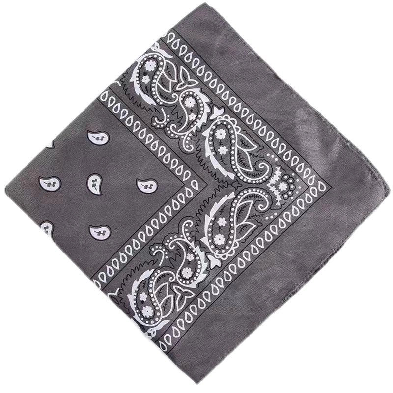 Supply Spot Batch Of Polyester 21g Cashew Flower Scarf Paisley Hip-hop Hip-hop Outdoor Polyester