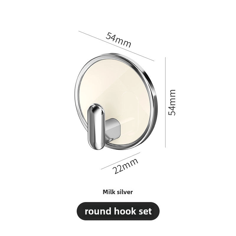 Hook Household Punch-free Seamless Sticky Hook Bathroom Kitchen Wall Small Hook Key Clothes Hook
