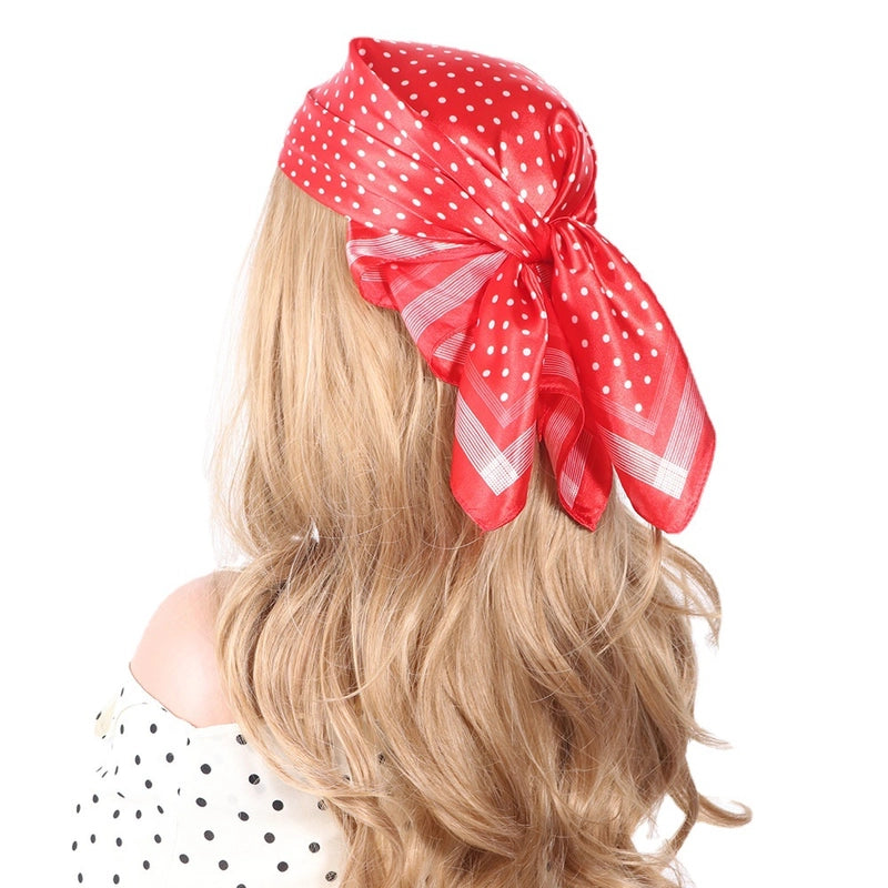 Unisex IG Style Hip-Hop Polka Dots Polyester Kerchief