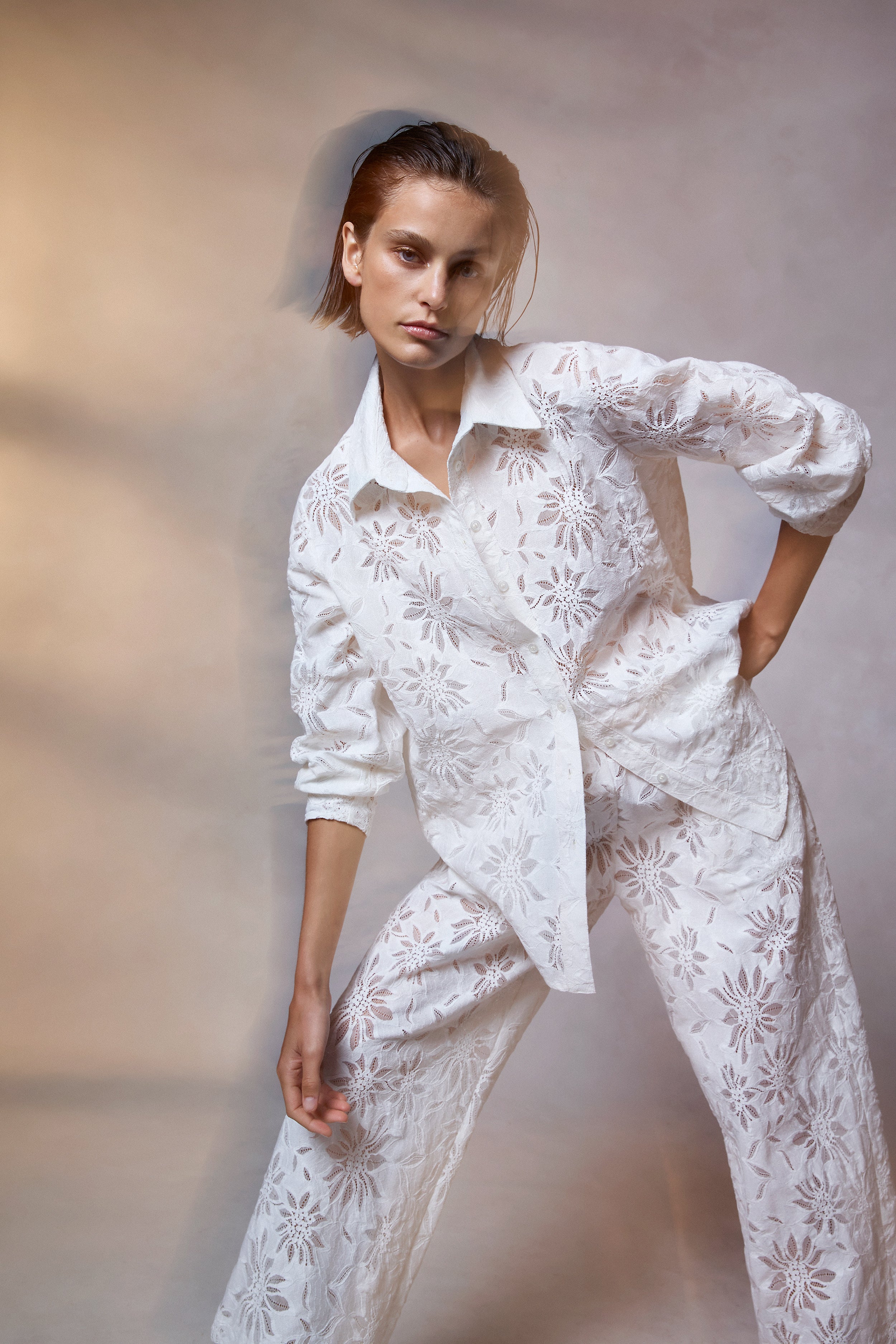 Mela Purdie Pace Pant Flora Lace