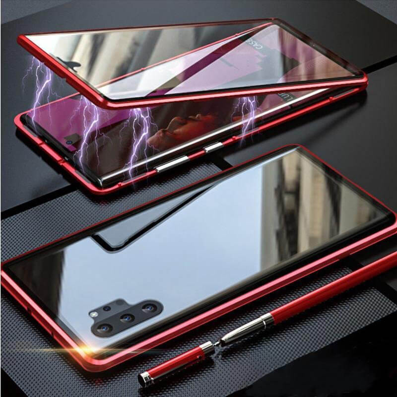 🔥 Magnetic Tempered Glass Double-sided Phone Case For Samsung