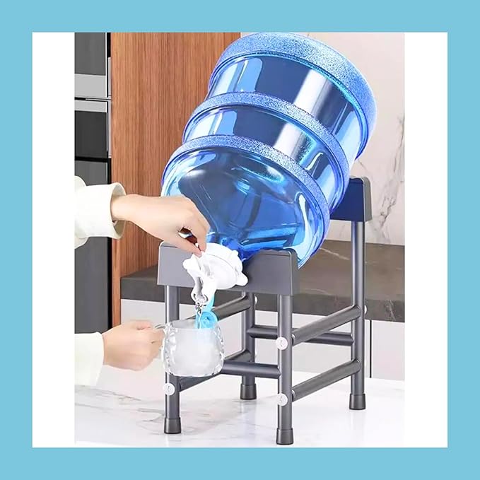 Water Bottle Holder. Water Dispenser Stand with Dispenser Valve
