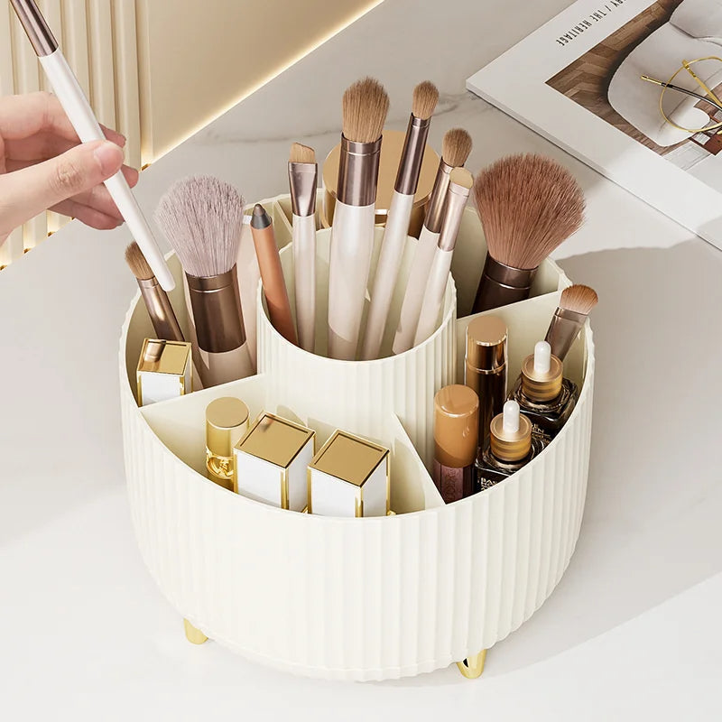 Cosmetic Organizer - Large Capacity Holder for Lipsticks. Makeup Brushes