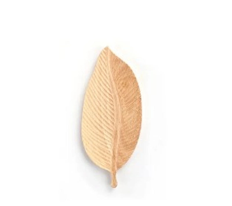 Pastoral Plant Wood Plate 1 Piece