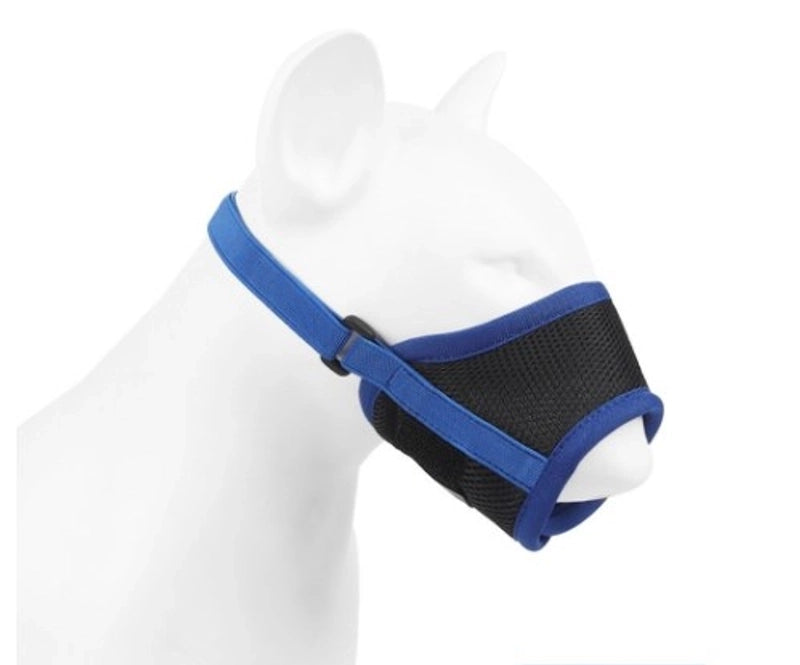 New Pet Muzzle Anti-bark Anti-bite Dog Mouth Cover Breathable Mesh Pet Muzzle Anti-miseating Pet Supplies