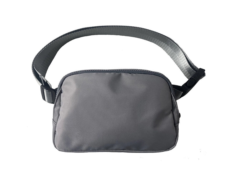 Men's Preppy Style Streetwear Solid Color Nylon Waist Bags