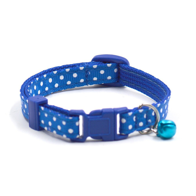 Polka Dot Print Dog Collars
