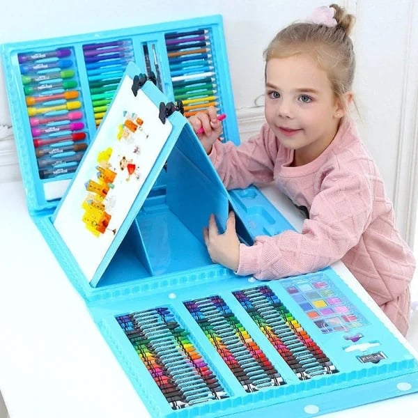 47% OFF 🔥Deluxe 6-In-1 Art Creativity Set™ (🎁The Best Present For Kids)