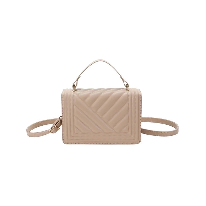 Women's Small All Seasons Pu Leather Classic Style Handbag