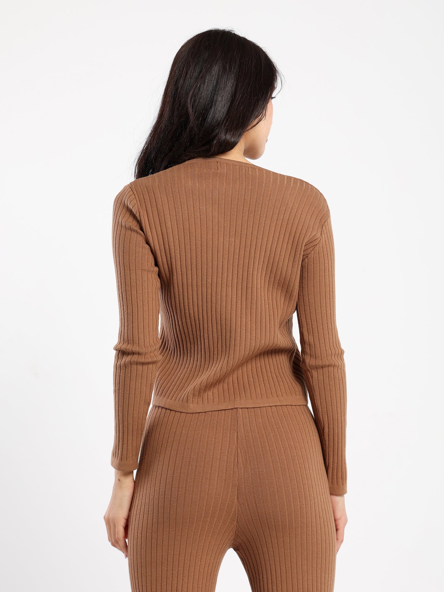 Basic Twin Set Cardigan Solid