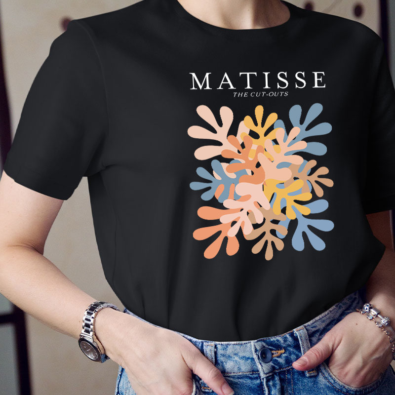 Matisse The Cut Outs Teacher T-Shirt