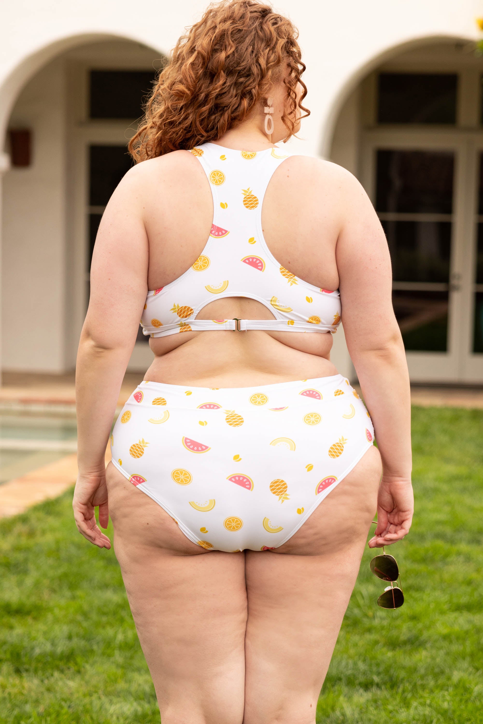 Oceans Of Love Swim Top. Fruit Medley