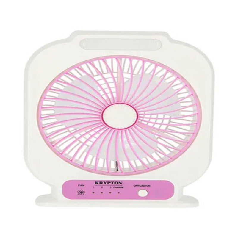 8 inch Rechargeable Powerful Table Fan With LED . Table Fan with light