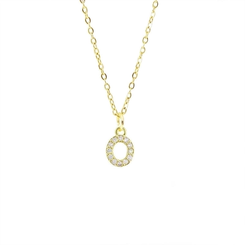 Titanium Steel Copper Streetwear Plating Inlay Letter Zircon Pendant Necklace