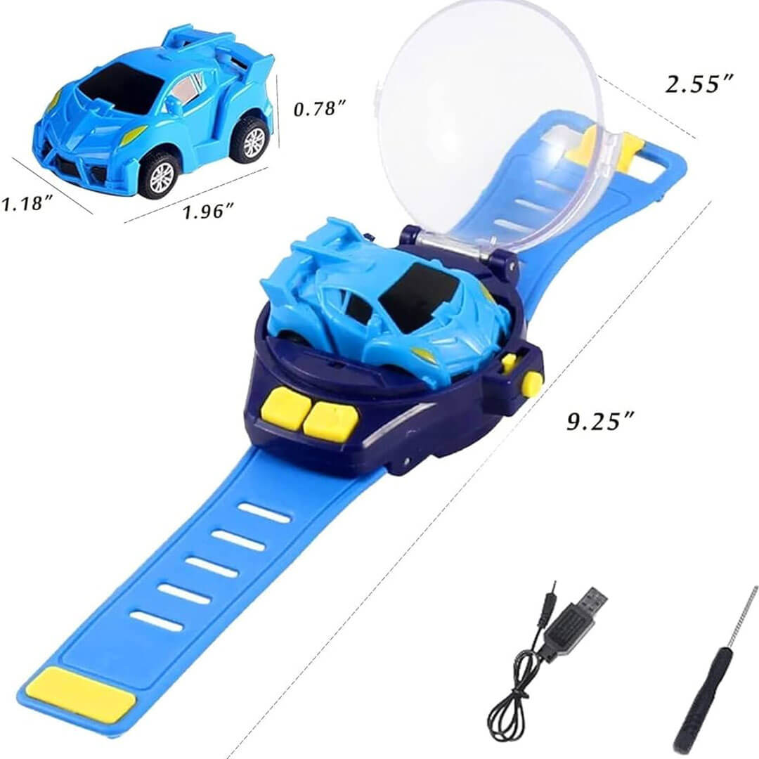 Remote Control Rechargeable Wrist Watch Car