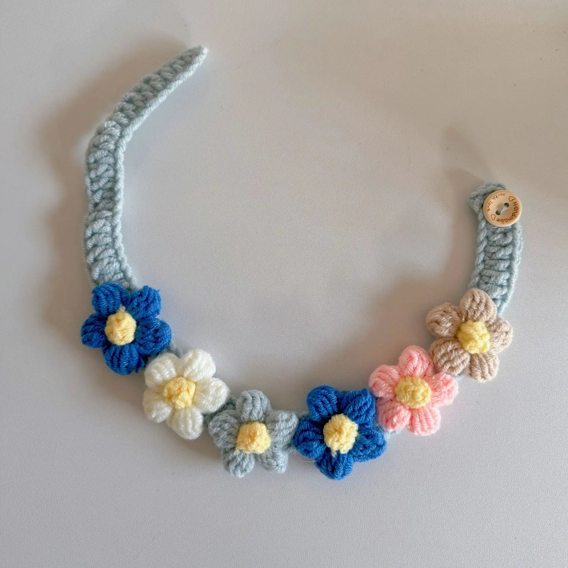 Luxurious Pet Collar Cat Knitting Collar