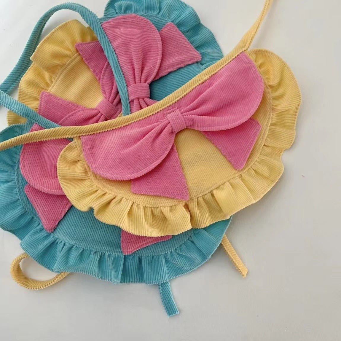 Contrast Color Sweet Dog Cat Bandana Bibs