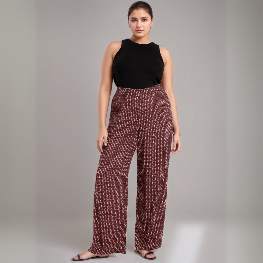 High-Waisted Playa Wide-Leg Pants