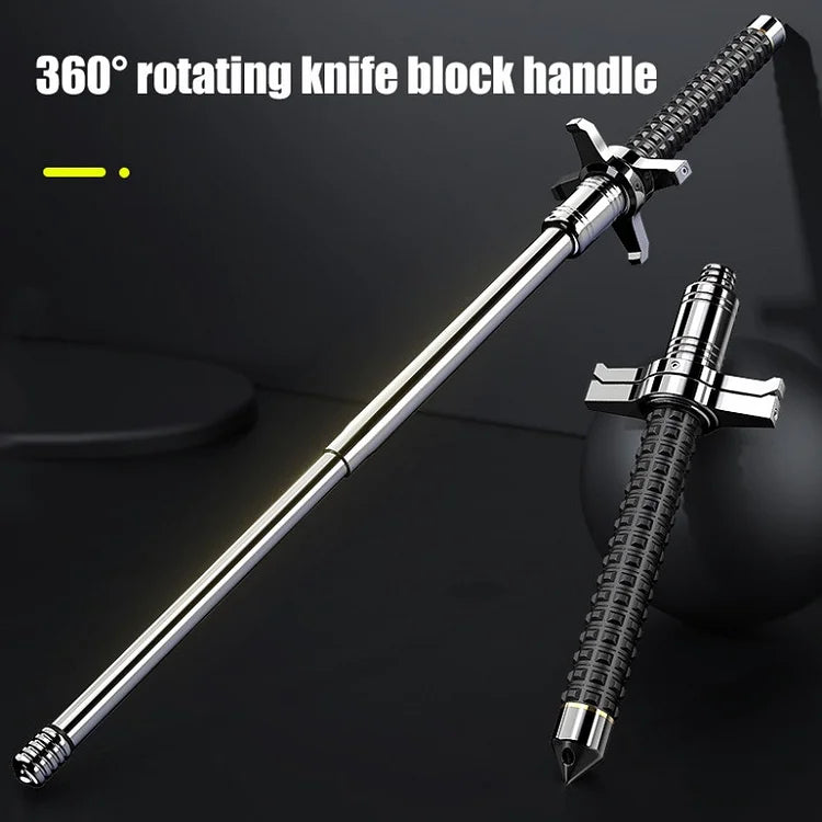 SOLID MULTIFUNCTIONAL FOLDABLE TELESCOPIC STICK SELF DEFENSE