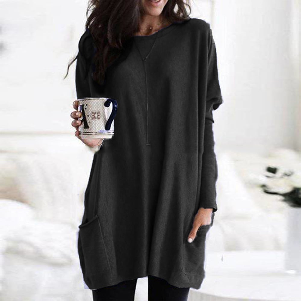 ✨Hot Sale🔥New long sleeve casual pocket t-shirt