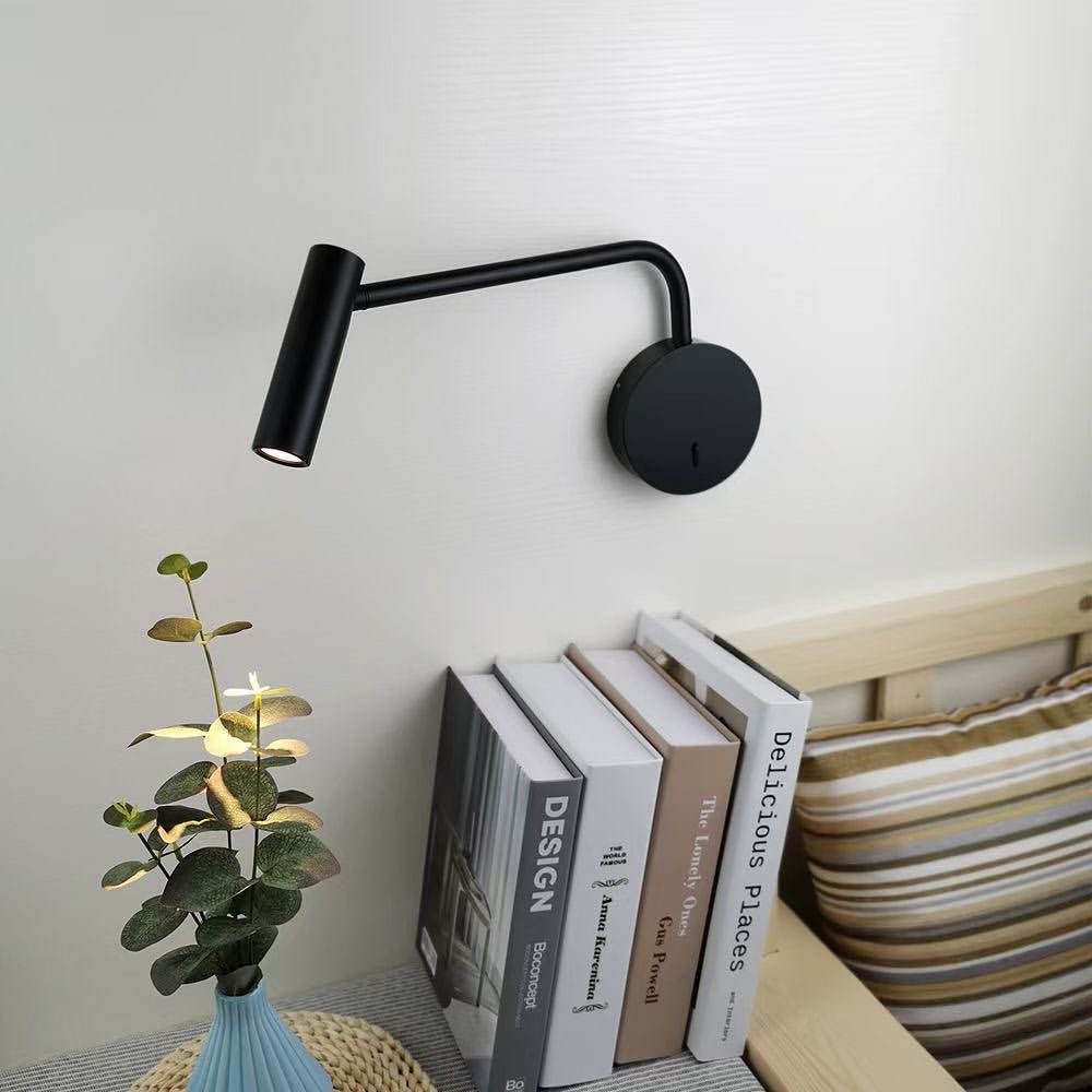 Minimalist LED Rotatable Reading Wall Light