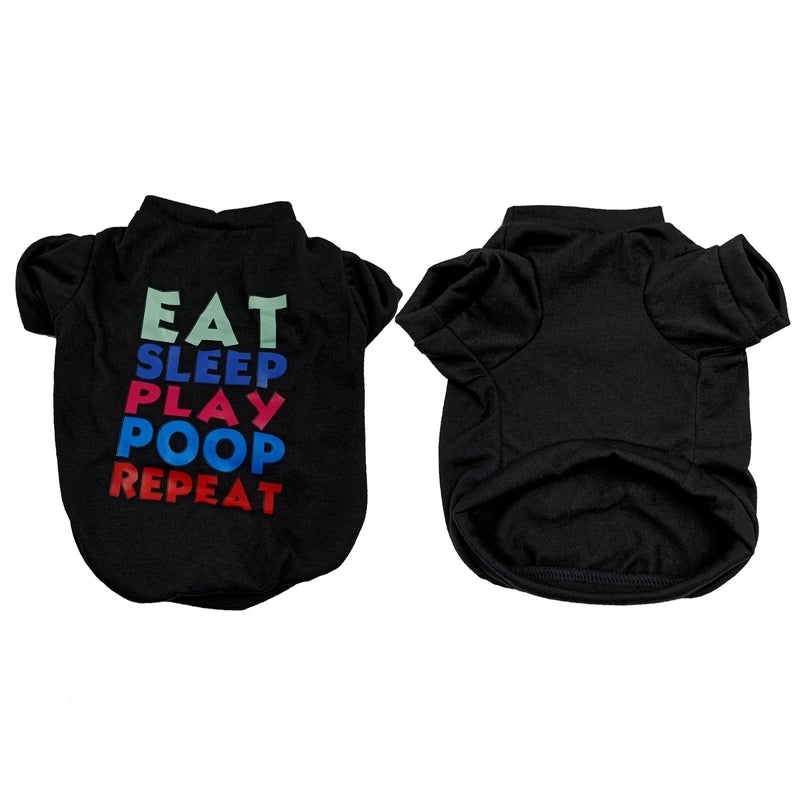 Pet Supplies Pet Clothes Dog Clothing Spring-summer New Type Pet Dog Clothes Vest T-shirt