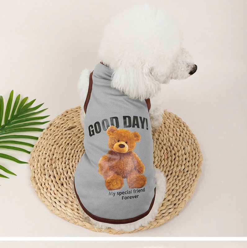 Summer Pet Clothes Small Dog Vest Cat Vest Lightweight Breathable Comfortable Various Sizes Colors Available