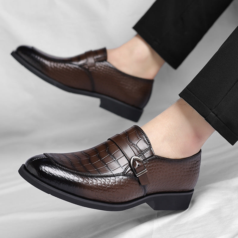 Men's Leather Fashion Trend Casual Shoes