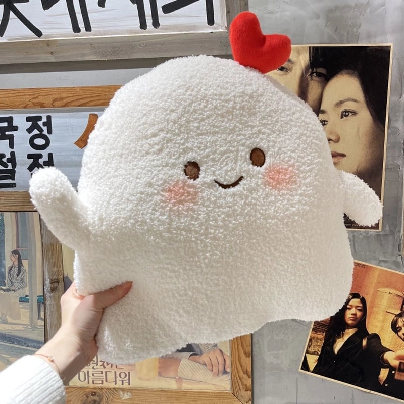Cute Doll Plush Throw Pillow Couch & Sofa Decor