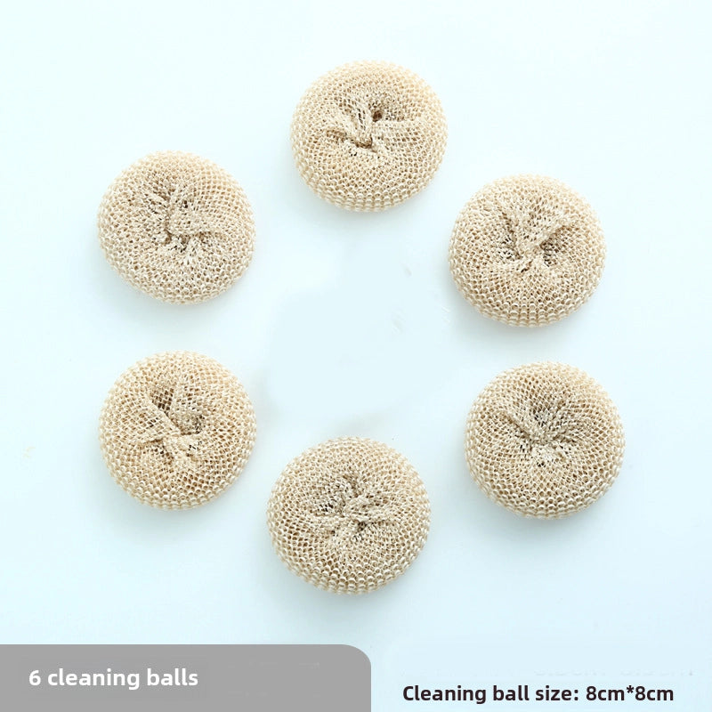 Nano Steel Wire Ball Cleaning Ball Household Dishwashing Brush Does Not Hurt The Pot Brush With Handle Does Not Drop Silk Long Handle Pot Brush Artifact