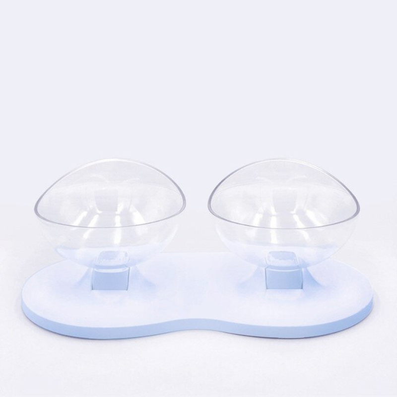 Plastic Cat Feeder with Anti-Slip Base