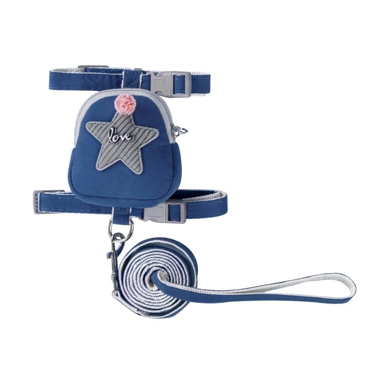 Cute Polyester Solid Color Leash