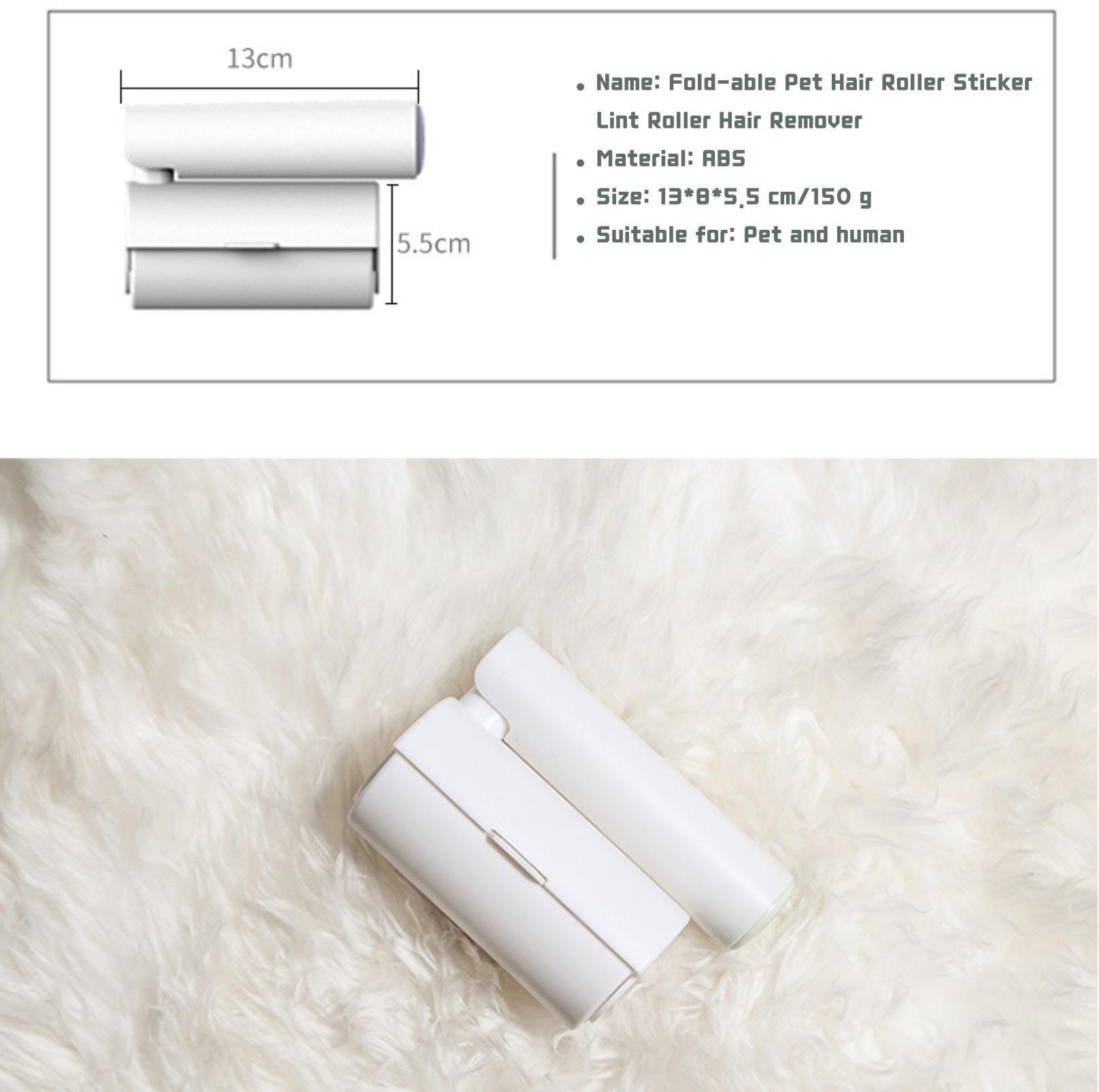 Fold-able Pet Hair Remover Lint Roller