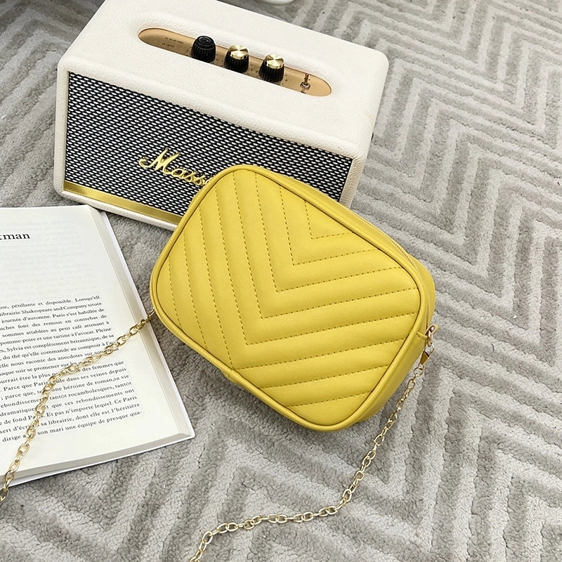Women's Small All Seasons Pu Leather Vintage Style Shoulder Bag