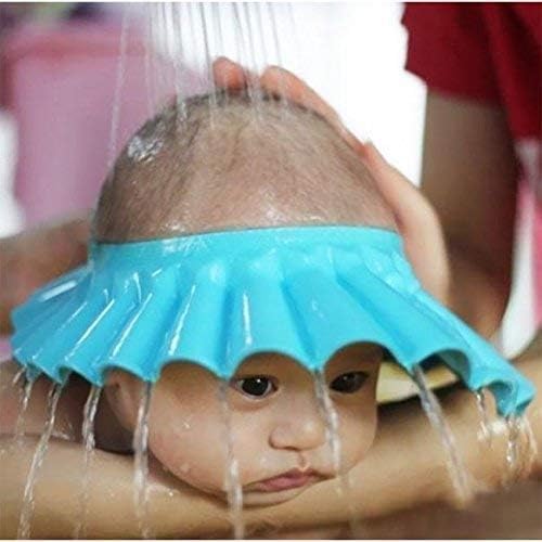 Waterproof Baby Bath Shower Cap For Babies (Multicolour)