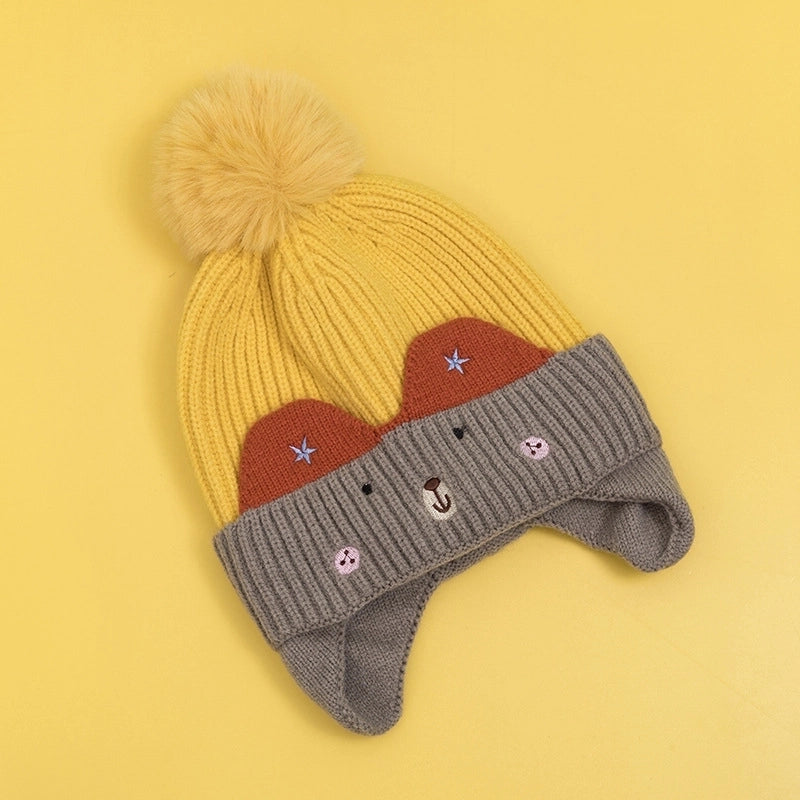 Kid's Minimalist Commute Color Block Beanie Hat