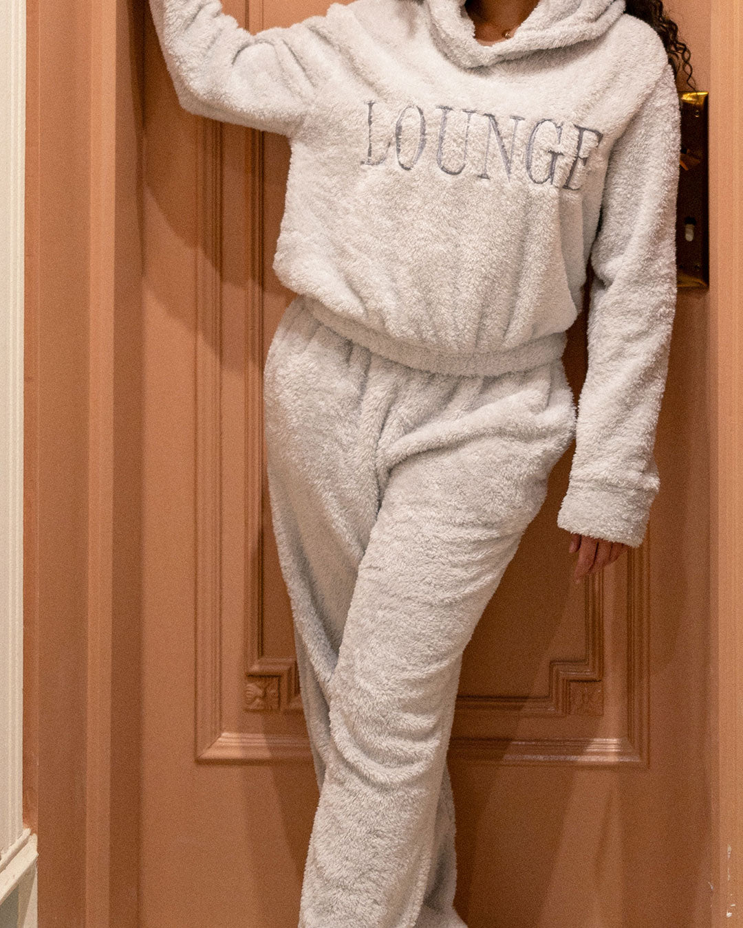 Women Fur PJ Set