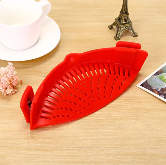 Silicone Clip-on Strainer