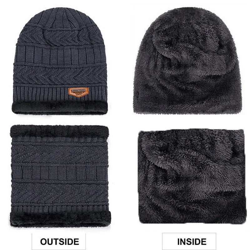 Men's New Fashion Winter Warm Beanie Hat